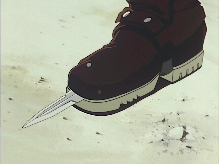 Vash's boot knife from "Peace Maker".