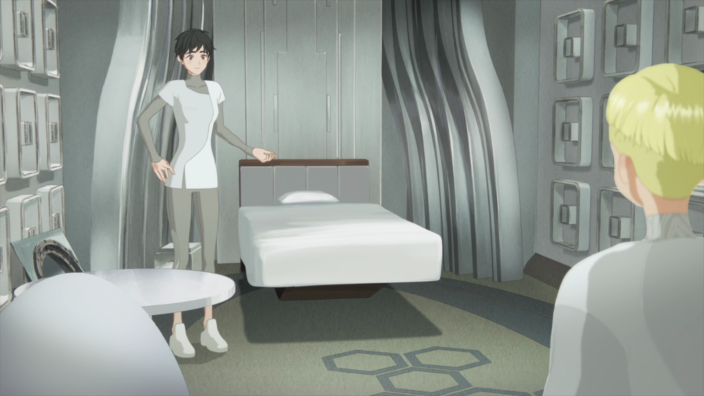Vash's new room in SEEDS03 in "Our Home".